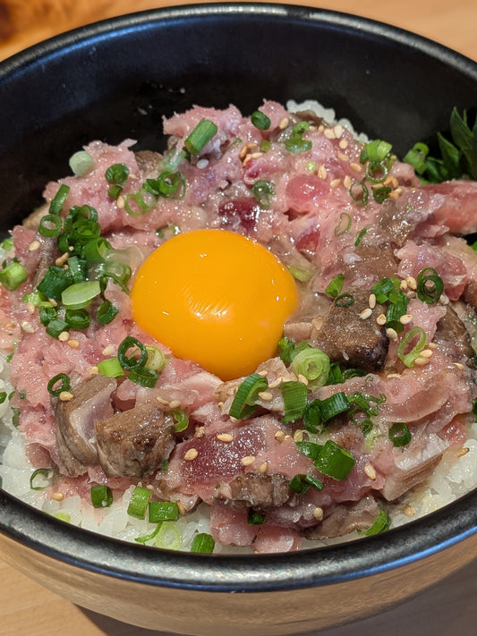 特製ねぎとろ(ねぎとろに藁焼き鮪をふんだんに使用した唯一無二の特製ねぎとろ)